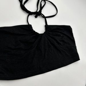 Black Versatile halter/tube top (brand new condition)